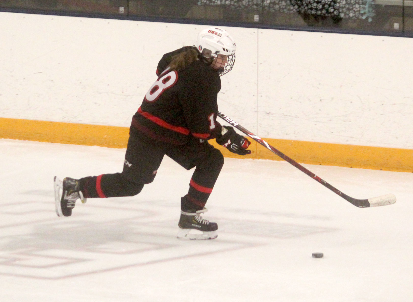 Chi-Hi/Menomonie girls hockey at Eau Claire Area 12-13-18